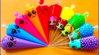 Most satisfying and Relaxing Video | Making Slime With Piping Bags | Relaxing slime... more