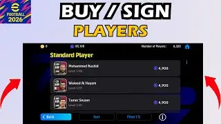eFootball 2026 Mobile How to Buy Players - Sign Players in eFootball 26
