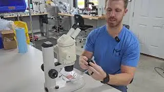 Testing out a Leica MZ16 Stereo Microscope