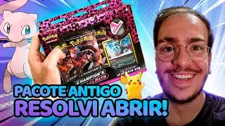 Caminho do Campeão: Abrindo um Produto ANTIGO e Nostálgico de Pokemon TCG!