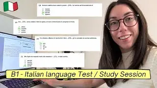 B1 ITALIAN Exam Practice 🇮🇹 Metti in pratica il tuo italiano (Sub)!