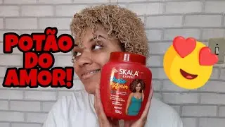 TESTANDO NOVO SKALA POTÃO DO AMOR - FINALIZANDO CRESPO TIPO 4