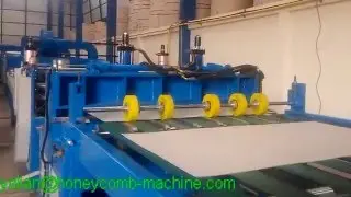 Newest paper flat board making machine