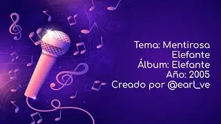 Elefante - Mentirosa - Karaoke