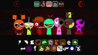 Sprunki Alphabet lore Arabic Phase 3 // incredibox SPRUNKI #incredibox 