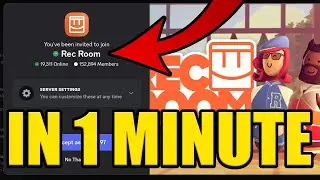 HOW to JOIN REC ROOM DISCORD SERVER ✅PC & MOBILE✅