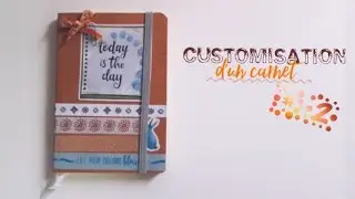 Customisation d'un carnet #2 exclusivement avec du matériel Action !