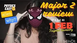 Allen major 2 honest review|| question level🔥|| was bio tough?? || Neet 2026 👍||#neet #allenmajor 