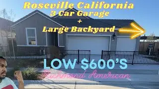 MUST SEE BACKYARD & Ranch Style Model 3 Car Garage | Sacramento Homes For Sale |Roseville California
