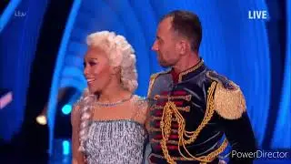 Ria Hebden and Łukasz R&oacute;życki skating in Dancing on Ice (Movie Week) (30/1/22)