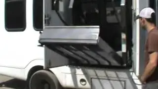 Sold! Ford E450 14 Passenger Bus Van Diesel AC Auto Wheelchair bidadoo.com