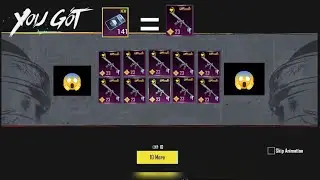 New premium crate opening I got M416 glacier after 2 years with 141 Classic crate opening