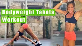 Tabata Bodyweight Workout | w/ Cynthia Balout