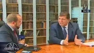 Alan García responde de todo: Odebrecht, AG, Cornejo, Madre Mía, Alberto Fujimori, indulto