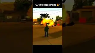 &ldquo;CJ in full rage mode 🔥&rdquo; #gta #gtasanandreas #rockstargames  #shortfeed