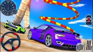 Muscle Car Stunts 2025 - Mega Stunt Ramp Simulator- IOS Gameplay #4