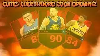 200k pro pack opening in NBA live mobile sick pulls