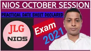 Nios date sheet released ||Nios practical date sheet declared ||Nios October date sheet realeased