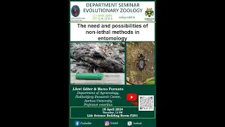 The need and possibilities of non-lethal methods in entomology