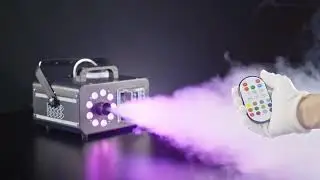 1200W RGB 9 LED Magic Ball Effect Smoke Machine-Y7