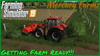 GETTING STARTED!!! | MERCURY FARMS by Alien Jim | #1 | FS19 Timelapse | FS19 Gameplay | Xbox one X
