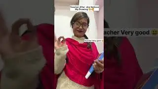 School Memories 😁💯😁With @Vlogwithshrutii @shrutidixitarts4433 #mohitsainiart