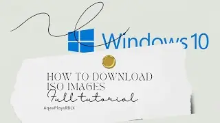 How to download a ISO Image for a virtual machine [FULL TUTORIAL]