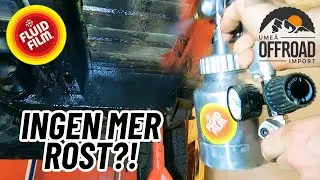 Rostskydda underredet på din bil / underredsbehandling med fluid film