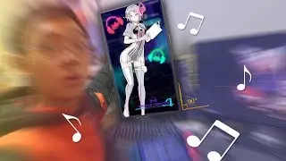 This PC Rhythm Game play in 90&deg; Portrait Mode...