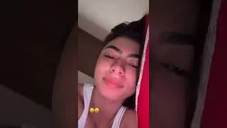 Talita Mel est&aacute; um pouco abatida