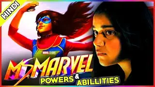 Ms Marvel Powers And Abillities Explained in Hindi/Urdu | Marvel's First Muslim Superhero - js super