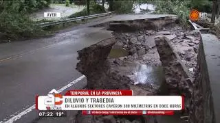 Temporal, tragedia y dolor en Sierras Chicas - Arriba Córdoba