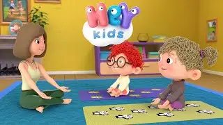 Yogasangen🧘Yoga for barn | HeyKids - Barnesanger på Norsk