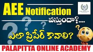 TGPSC AEE NOTIFICATION-2026 NOTIFICATIONS||SANTHOSH SIR
