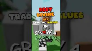BEST DIVINE Pets Trading VALUES in Grow A Garden v1883 #growagarden #gag #roblox