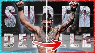 😯🔥 SUPERDETALLE con PHOTOSHOP 🔥😯 (Técnica SECRETA, mortal, misteriosa, titánico-apocalíptica)