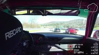 Lime Rock 2018 Fast Lap & Pass for the Lead