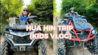 Thailand Hua Hin Trip Kids Vlog (Highlights) #kidsvlog #travel #huahin #thailand #family