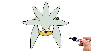 How to Draw Silver the Hedgehog