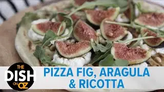 How to Make a Grilled Pizza With Fig and Arugula