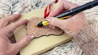 Personalized USA Travel Ornament &ndash; Color Your States & Track Your Adventures