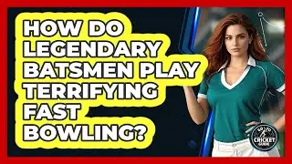 How Do Legendary Batsmen Play Terrifying Fast Bowling? - Go-To Cricket Guide