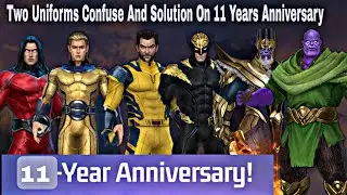 Two Uniforms Confuse And Solution On 11 Years Anniversary - Marvel Future Fight