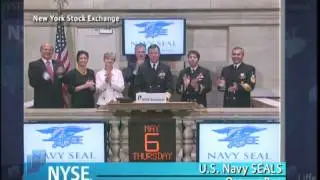 6 May 2010 Navy SEALS Highlight Navy SEAL Warrior Fund Day at the NYSE