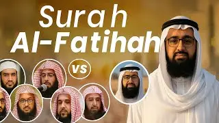 Surah Al-Fatiha | 5 Different Qari Styles | Recited by Qari Talha Naseem | Mishary Rashid & Sudais