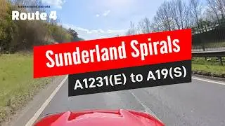 Route 4 Sunderland Spirals A1231E to A19S Only Automatic Driving school