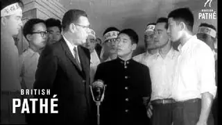 Japanese Youths Apologise For Tokyo Riots (1961)