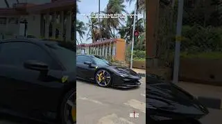 Only 1 in Mumbai? Ferrari SF90 Beast Mode! #ferrari #ferrarisf90 #supercars #carspotting #shorts