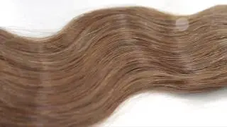 Hair Philosophy New York Hair extension presentation.