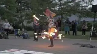 Fire Hoop Guinness World Record